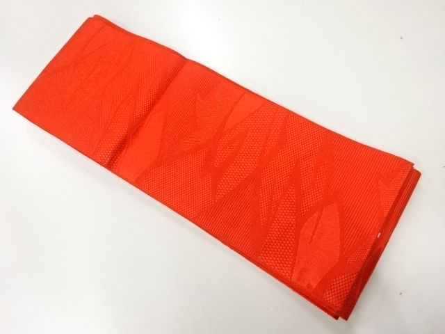 抽象模様織出し半幅帯